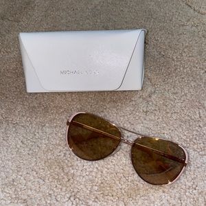 Michael Kors sunglasses new never worn with case
